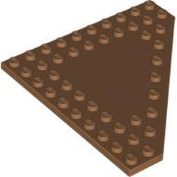 CORNER PLATE 10X10: {умерен нуга}