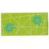 Tile 2 x 4 with Dark Turquoise Flowers and Bright Light Yellow Lines Pattern (BrickHeadz Joy Dress Bottom): {ярко жълто-зелен}