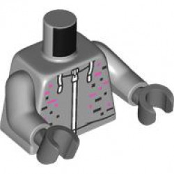MINI UPPER PART, NO. 7182: {умерено каменно сив}