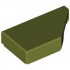 Tile, Modified 1 x 2 Wedge Right: {маслинено зелен}