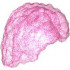 WIG, W/ 1,5 HOLE, NO. 1: {прозрачен умерено виолетов опал}
