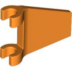 BANNER 26 DEG. W/ 2 HOLDERS: {ярко оранжев}