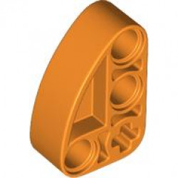 SHELL 3X1X2, W/ CROSS HOLE, NO. 1: {ярко оранжев}