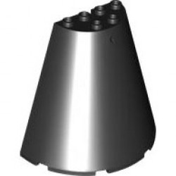 Cone Half 8 x 4 x 6: {черен}