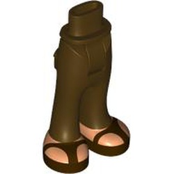 PANTS W/ HIP, NO. 185: {тъмно кафяв}