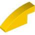Slope, Curved 4 x 1 x 1 2/3: {ярко жълт}
