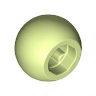 BALL 10.2, W/ CROSS HOLE: {пролетно жълто-зелен}