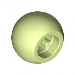 BALL 10.2, W/ CROSS HOLE: {пролетно жълто-зелен}