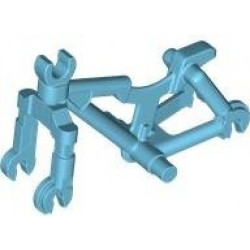 Bicycle Frame, Heavy Mountain Bike with Clip for Handlebars: {умерено небесносин}