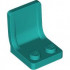 Minifigure, Utensil Seat / Chair 2 x 2: {ярко синьо-зелен}