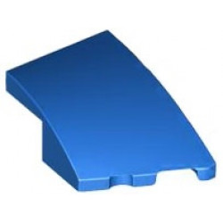 Wedge 3 x 2 Right No Studs: {ярко син}