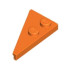 Wedge, Plate 4 x 2 Right, Pointed: {ярко оранжев}