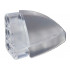 Technic, Panel Curved 5 x 3 x 2 Corner Quarter Ellipse, Left: {прозрачен}