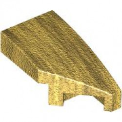 Wedge 2 x 1 x 2/3 Right: {топло златист}