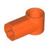 Technic, Axle and Pin Connector Angled #1: {червеникаво-оранжев}
