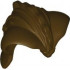 Minifigure, Headgear Helmet SW with Large Rounded Sides, Neck Protection, Crest, Rivets and Ornaments: {тъмно кафяв}