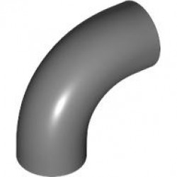 DESIGN SHAPE W/ TUBE, CROSSHOLE: {тъмно каменно сив}