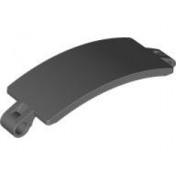 PANEL CURVED 3X9X2: {тъмно каменно сив}