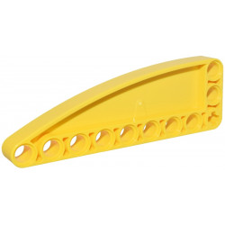 Technic, Liftarm, Modified L-Shape Quarter Ellipse Thick 3 x 9: {ярко жълт}