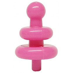 Minifigure, Antenna with 2 Diffusers and Small Pin: {ярко пурпурен}