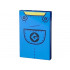 Tile 2 x 3 with Overalls with Black Buttons and Pocket with Gru Logo and Yellow Neck Pattern: {ярко син}