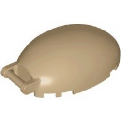 Windscreen 6 x 4 x 2 Bubble Canopy with Bar Handle: {пясъчно жълт}