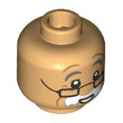 MINI HEAD, NO. 4459: {умерен тан}