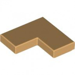 Tile 2 x 2 Corner: {умерен тан}