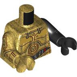 MINI UPPER PART, NO. 7253: {топло златист}