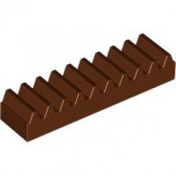 TOOTHED BAR M=1, Z=10: {червеникаво-кафяв}
