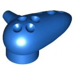 Minifigure, Utensil Musical Instrument, Ocarina: {ярко син}