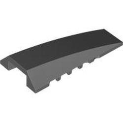 BRICK 4X8, W/ BOW, ANGLE,? NO. 1: {тъмно каменно сив}