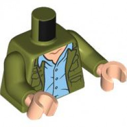 MINI UPPER PART, NO. 7259: {маслинено зелен}