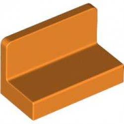 WALL ELEMENT 1X2X1: {ярко оранжев}