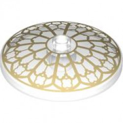ROUND PLATE, DIA. 32X6.4, NO. 55: {прозрачен}