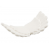 Minifigure Wings Feathered Extended with Stud Holder: {бял}