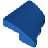PLATE 2X2X2/3, HALF BOW, W/ CUT, LEFT: {ярко син}