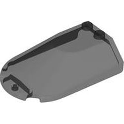 Windscreen 6 x 4 x 1 1/3 Canopy Sloped Sides: {прозрачно черен}