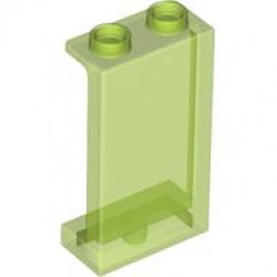 WALL ELEMENT 1X2X3: {прозрачно ярко зелен}