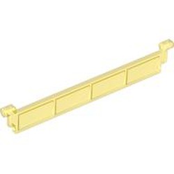 LAMELLA FOR ROLLING GATE: {прозрачно жълт}