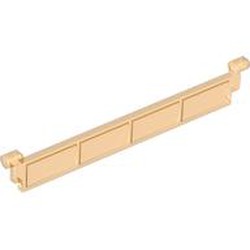 LAMELLA FOR ROLLING GATE: {прозрачно ярко оранжев}