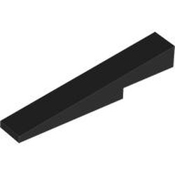 ROOF TILE 1X6X1, NO. 1: {черен}