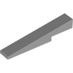 ROOF TILE 1X6X1, NO. 1: {умерено каменно сив}