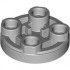 TILE, 2X2, INV., ROUND: {умерено каменно сив}