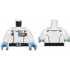 Torso SW Imperial Officer 19 Pattern (Admiral Thrawn) / White Arms / Medium Blue Hands: {бял}