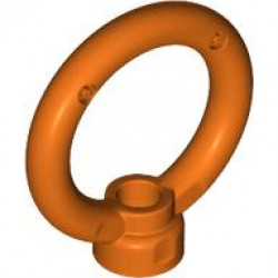 RING 3X3, W/ 3.2 SHAFT, NO. 1: {червеникаво-оранжев}