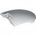 Windscreen 8 x 6 x 2 Curved: {бял}