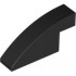 Slope, Curved 4 x 1 x 1 2/3: {черен}