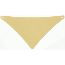 Cloth Sail Triangular 22 x 12: {тухлено жълт}