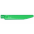 Minifigure, Weapon Sword Blade with Bar (SW Darksaber): {прозрачно зелен}